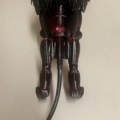 Robot Lion - Mô hình sư tử máy độc đáo cho tín đồ in 3D