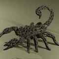 Mô hình Bọ Cạp Voronoi 3D Độc Đáo - Tải file STL miễn phí - Thumbnail 1
