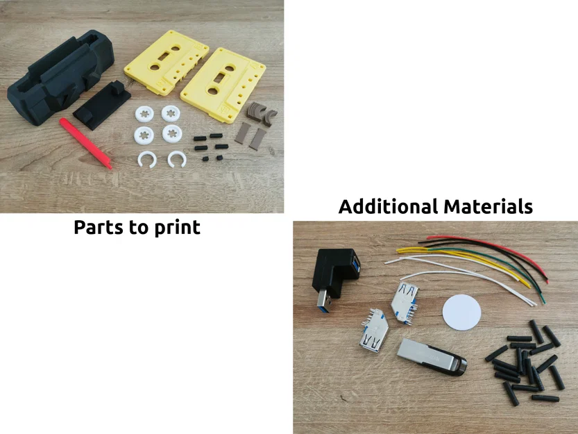 K7 – Băng Cassette hoài cổ tích hợp ổ cứng USB - Image 3