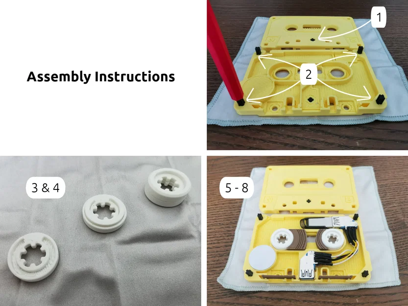 K7 – Băng Cassette hoài cổ tích hợp ổ cứng USB - Image 4