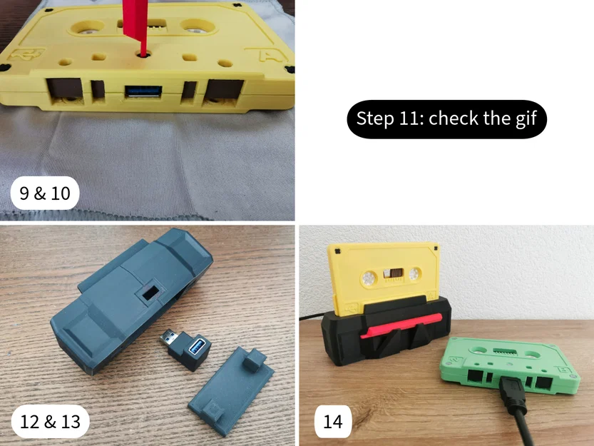 K7 – Băng Cassette hoài cổ tích hợp ổ cứng USB - Image 5