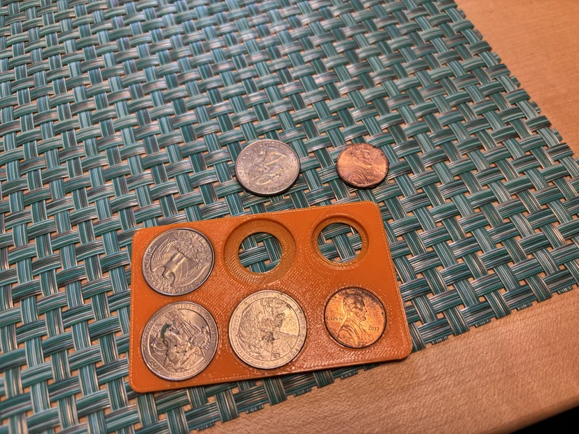 Khay đựng tiền xu Mỹ (US Coin holder) - Image 1