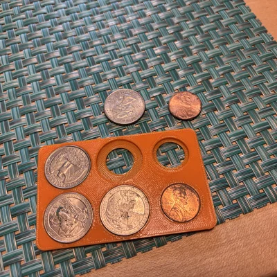Khay đựng tiền xu Mỹ (US Coin holder)