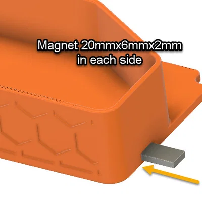 Khay đựng rác thải cho máy in 3D Prusa Core One