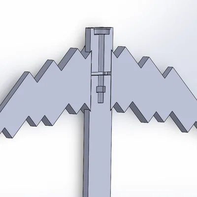 Mô hình Cúp Minecraft - Đồ chơi in 3D phong cách phim Minecraft