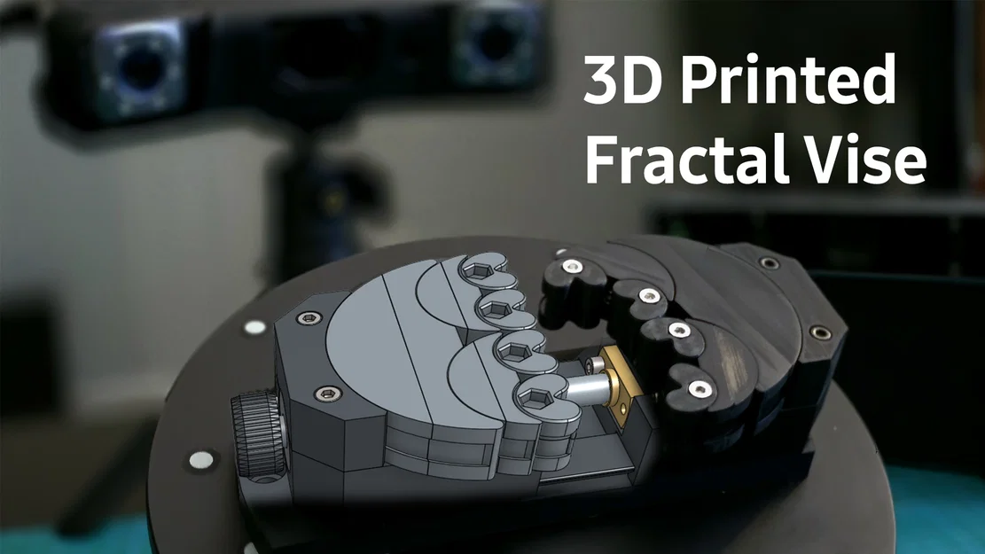 Fractal Vise cho bàn xoay Revopoint Dual Axis - Image 1