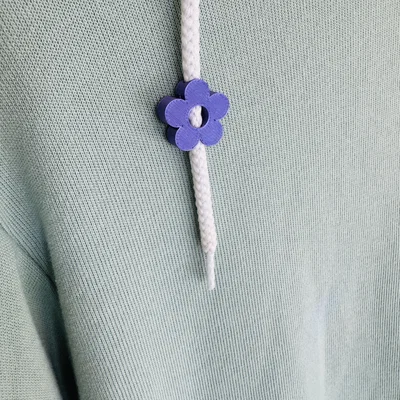 Phụ kiện hạt hình hoa trang trí dây giày và áo hoodie (Cute Flower bead)