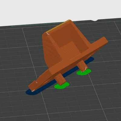 Linh kiện nhựa 3D thay thế cho cửa trượt xe Renault Master