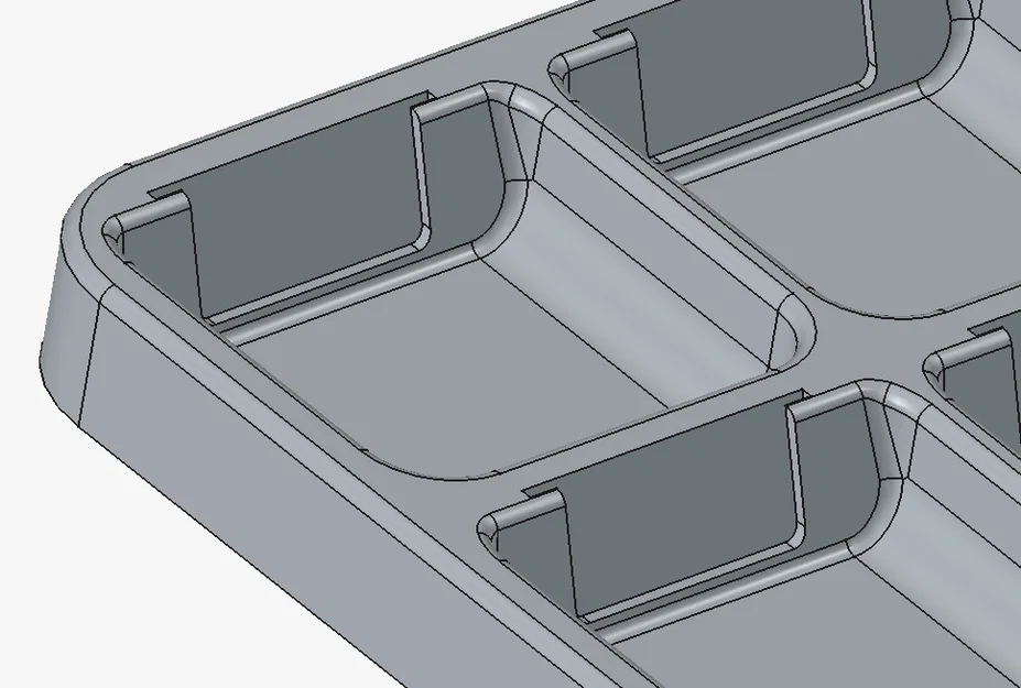 Khay đựng linh kiện nhỏ (7x7) có khe cắm nhãn thay thế - Image 3