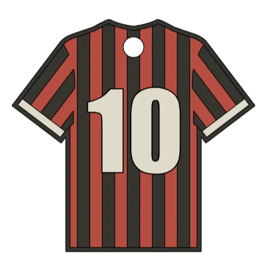 Móc khóa áo bóng đá - Soccer football shirt - Image 3