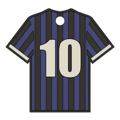 Móc khóa áo bóng đá - Soccer football shirt