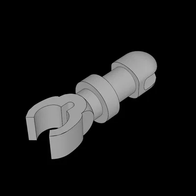 Mô hình cánh tay xương tương thích Lego (Skeleton Arm 3D Print)