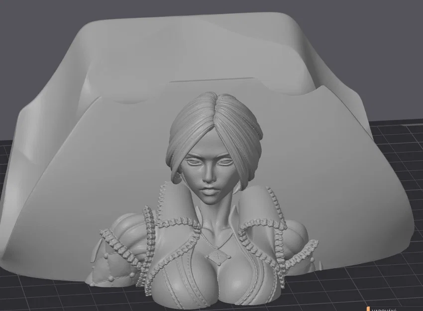 Giá đỡ tay cầm PS4 Triss Merigold từ The Witcher - In 3D độc đáo - Image 1