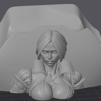 Giá đỡ tay cầm PS4 Triss Merigold từ The Witcher - In 3D độc đáo