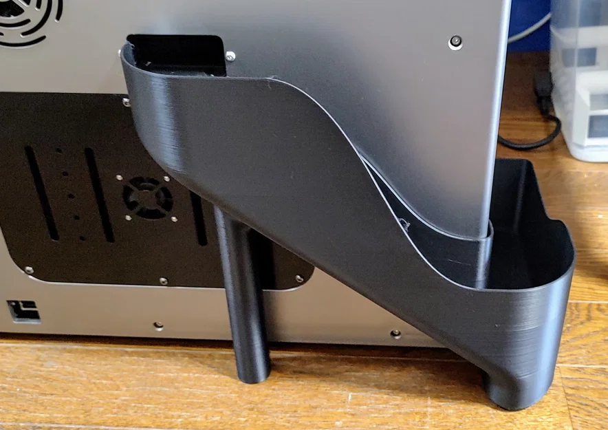 Máng hứng nhựa thừa QIDI plus4 (Poop Chute) thiết kế tối ưu - Image 1