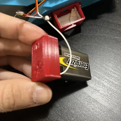 Đầu nối pin 9V in 3D tiện lợi cho mọi dự án điện tử