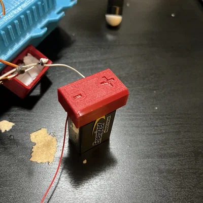 Đầu nối pin 9V in 3D tiện lợi cho mọi dự án điện tử