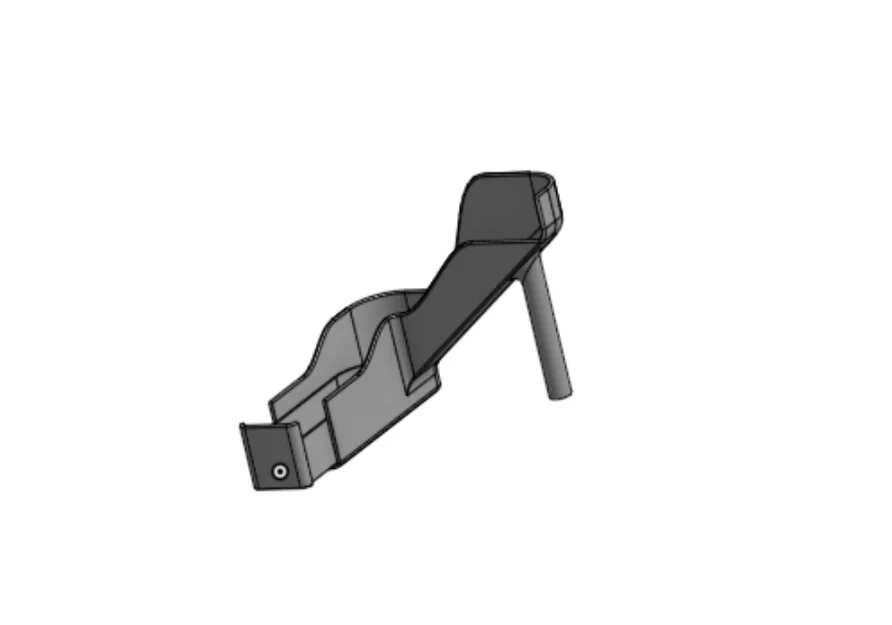 Máng dẫn rác nhựa (Poop Chute) chuyên dụng cho máy in 3D QIDI plus4 - Image 2