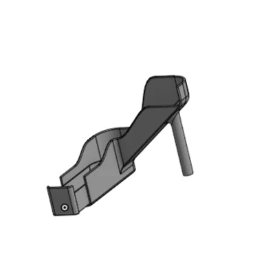 Máng dẫn rác nhựa (Poop Chute) chuyên dụng cho máy in 3D QIDI plus4