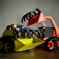 Xe Xúc Lật Điều Khiển Từ Xa (RC SkidSteer) V4.0 In 3D - Thumbnail 1