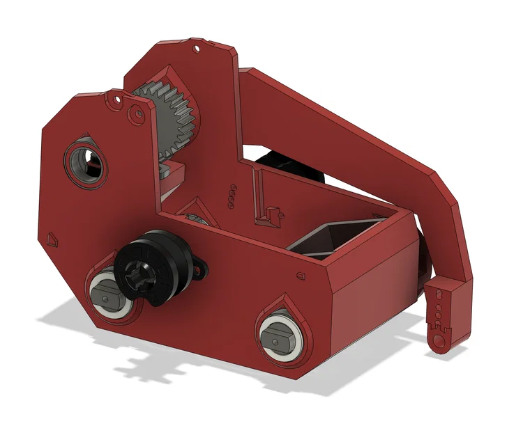 Xe Xúc Lật Điều Khiển Từ Xa (RC SkidSteer) V4.0 In 3D - Image 4