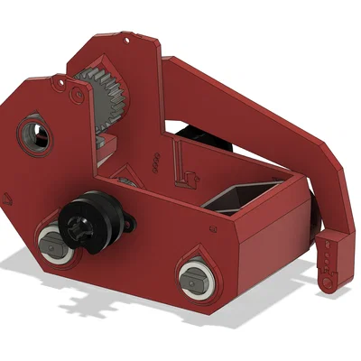 Xe Xúc Lật Điều Khiển Từ Xa (RC SkidSteer) V4.0 In 3D