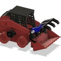 Xe Xúc Lật Điều Khiển Từ Xa (RC SkidSteer) V4.0 In 3D - Thumbnail 5