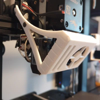 Fan Shroud siêu nhẹ cho Ender 3 V3 SE