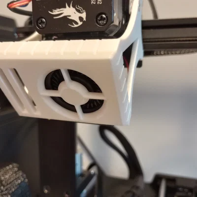 Fan Shroud siêu nhẹ cho Ender 3 V3 SE