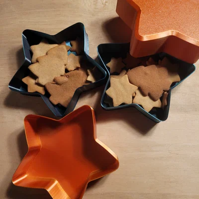 Hộp quà Giáng sinh - in siêu tốc (vase mode) với nắp trượt