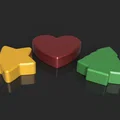 Hộp quà Giáng sinh - in siêu tốc (vase mode) với nắp trượt - Thumbnail 4