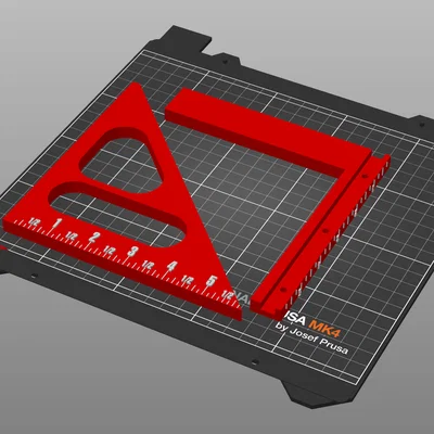 Thước đo đa góc EZ Print cho bàn làm việc