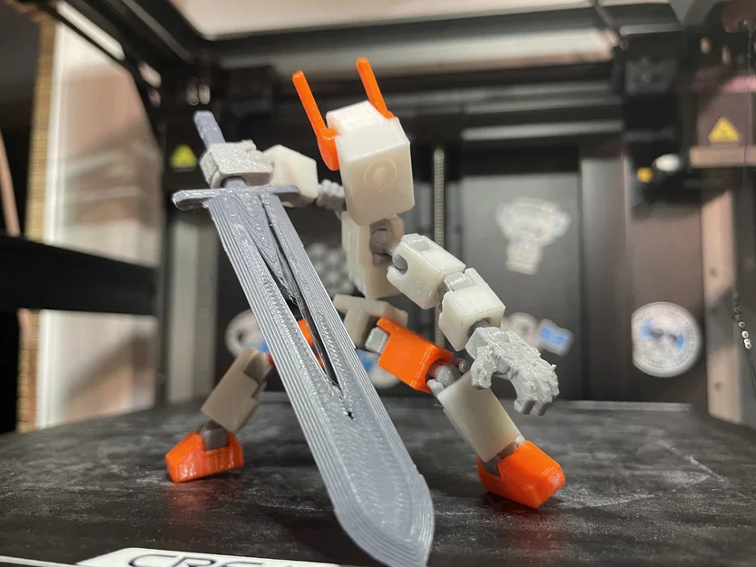 Kiếm Buster cho mô hình in 3D Mini 13 (Hollow & Solid) - Image 1