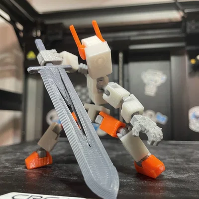 Kiếm Buster cho mô hình in 3D Mini 13 (Hollow & Solid)