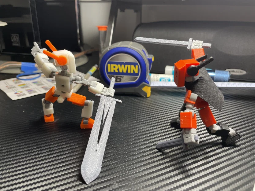 Kiếm Buster cho mô hình in 3D Mini 13 (Hollow & Solid) - Image 4