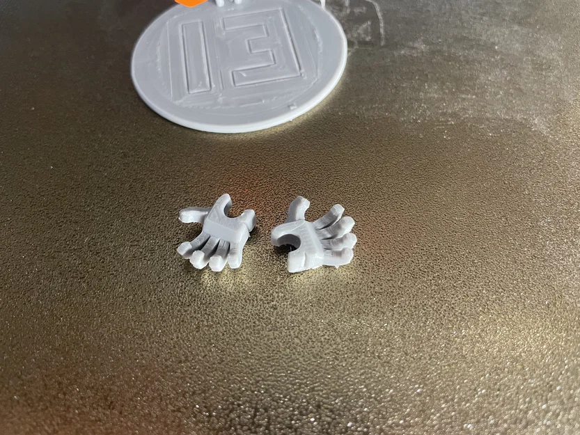 Bàn tay vuốt (Claw Hands) cho mô hình Mini13, Easy13 và Dummy13 - Image 2