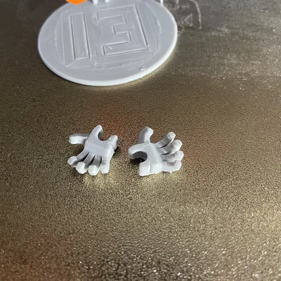 Bàn tay vuốt (Claw Hands) cho mô hình Mini13, Easy13 và Dummy13