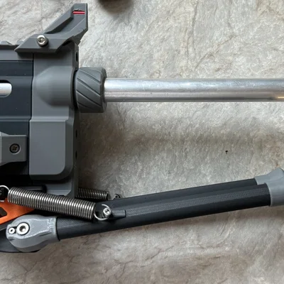Bipod cho súng Nerf (gắn rail Sub-Picatinny)