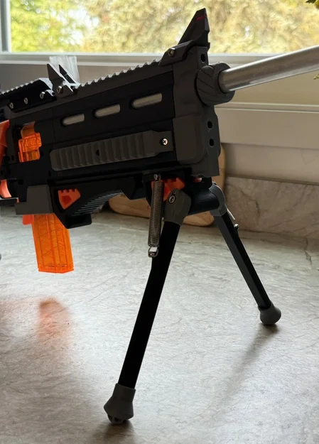 Bipod cho súng Nerf (gắn rail Sub-Picatinny) - Image 2