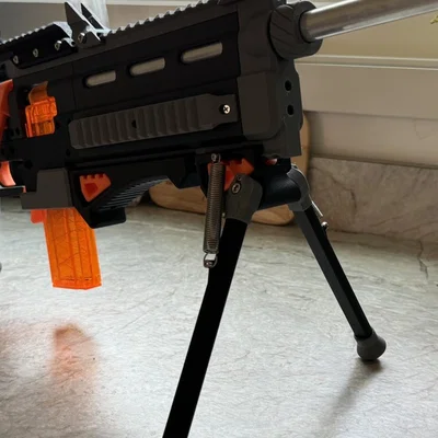 Bipod cho súng Nerf (gắn rail Sub-Picatinny)
