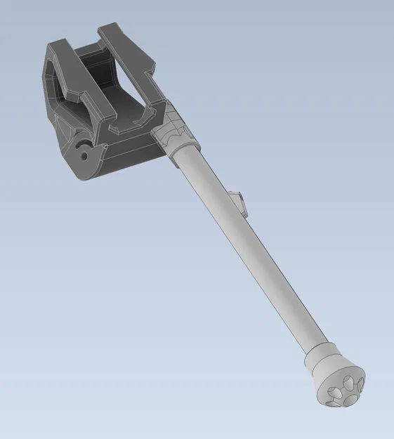 Bipod cho súng Nerf (gắn rail Sub-Picatinny) - Image 3