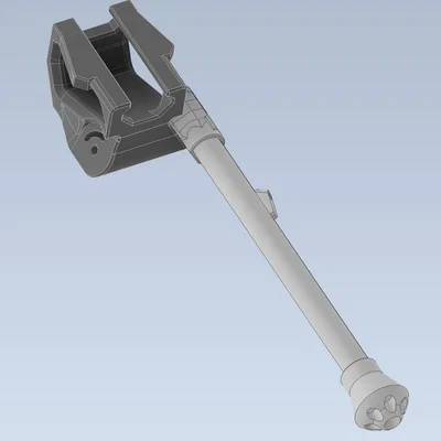 Bipod cho súng Nerf (gắn rail Sub-Picatinny)