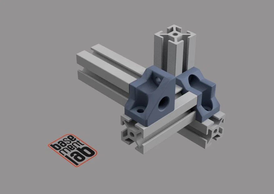 Ke góc gia cường 3 trục - 2020 / 3030 / 4040 loại B / C - Image 4