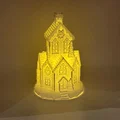 Nhà bánh gừng Giáng sinh kèm đèn LED - Thumbnail 5