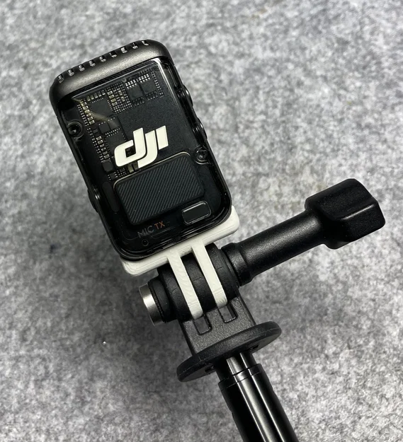 Ngàm/Adapter cho DJI Mic 2 tương thích với phụ kiện Action Cam - Image 1