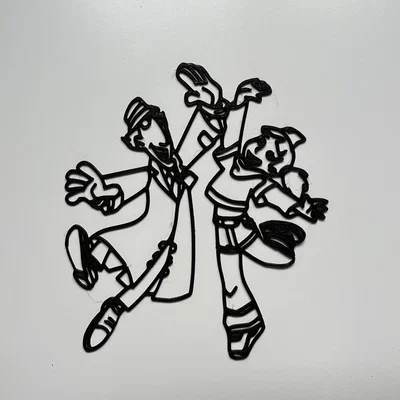 Tranh treo tường Inspector Gadget #1