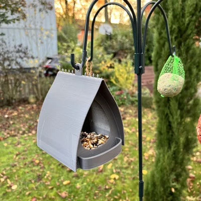 Trạm tiếp thức ăn cho chim (Bird Feeder) - Thiết kế hiện đại cho mùa đông