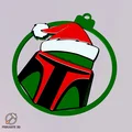 Mô hình trang trí cây thông Noel hình mũ Boba Fett - Thumbnail 2
