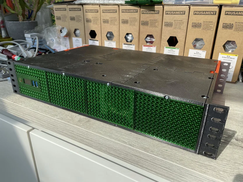 Mini ITX server rackmount 2U - Khung máy chủ tự in - Image 5