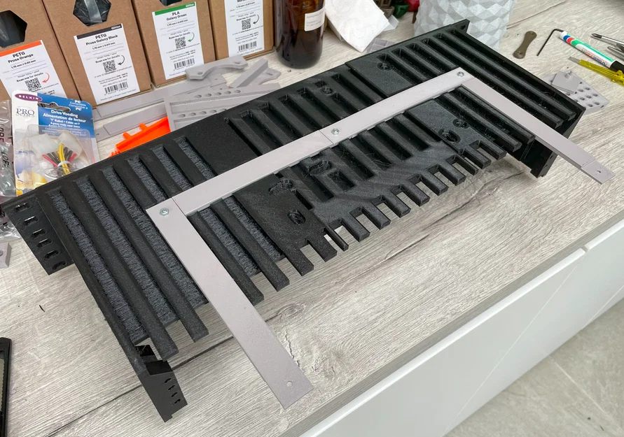 Mini ITX server rackmount 2U - Khung máy chủ tự in - Image 11
